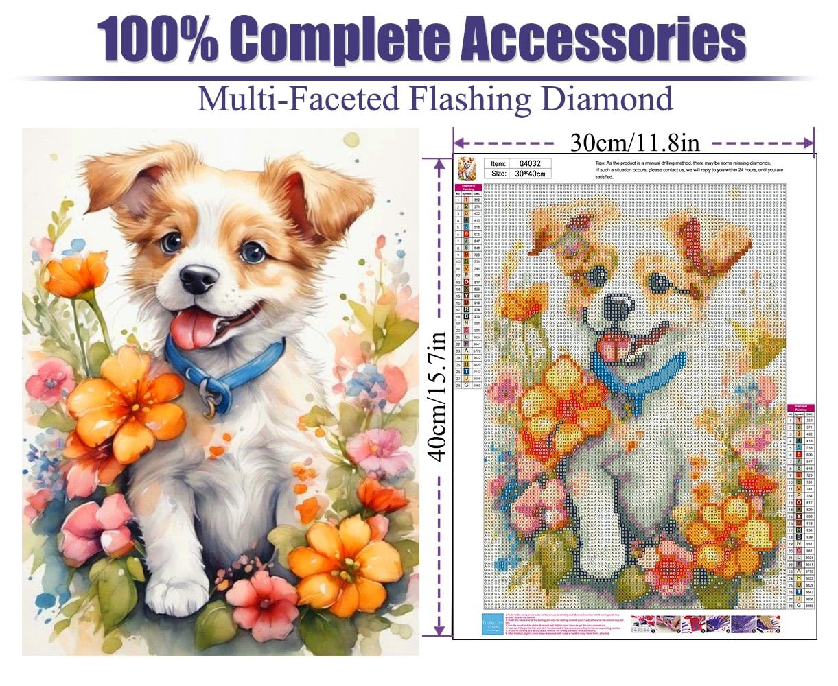 Amazon.co.jp: FQOVKYN ダイヤモンドペインティングキット 大人用 犬用
